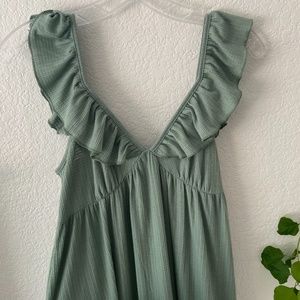 Mint green long Maxi dress 🧚🏻